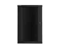 LANBERG Szafa instalacyjna wisząca 19'' 22U 600X450mm czarna (drzwi szklane) WF01-6422-10B - 455314 - zdjęcie 2